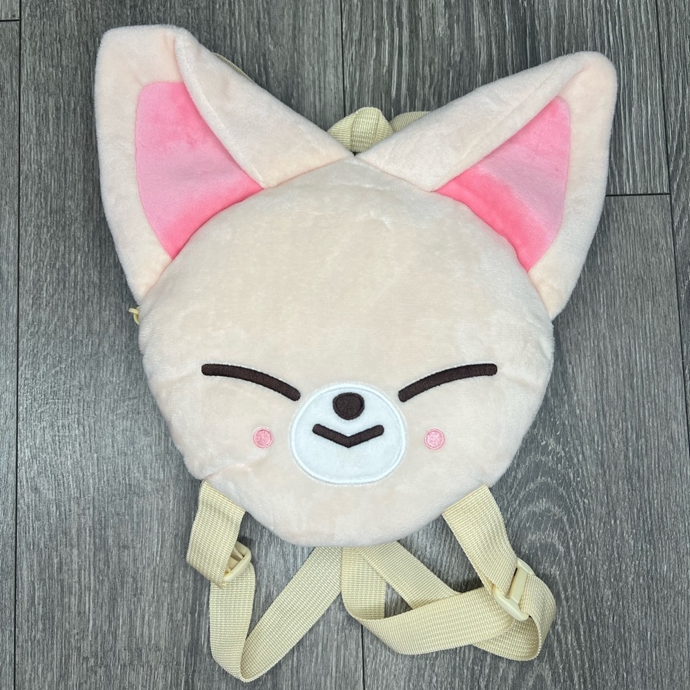 Stray Kids I.N Foxiny MINI plush face BACKPACK SKZ TOY WORLD 2024 JYP japan